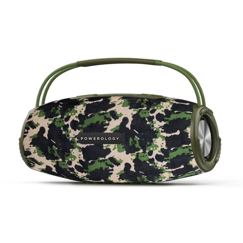 [POWPHANSPK-CAMO] Powerology Phantom Portable Bluetooth Speaker (Camo)