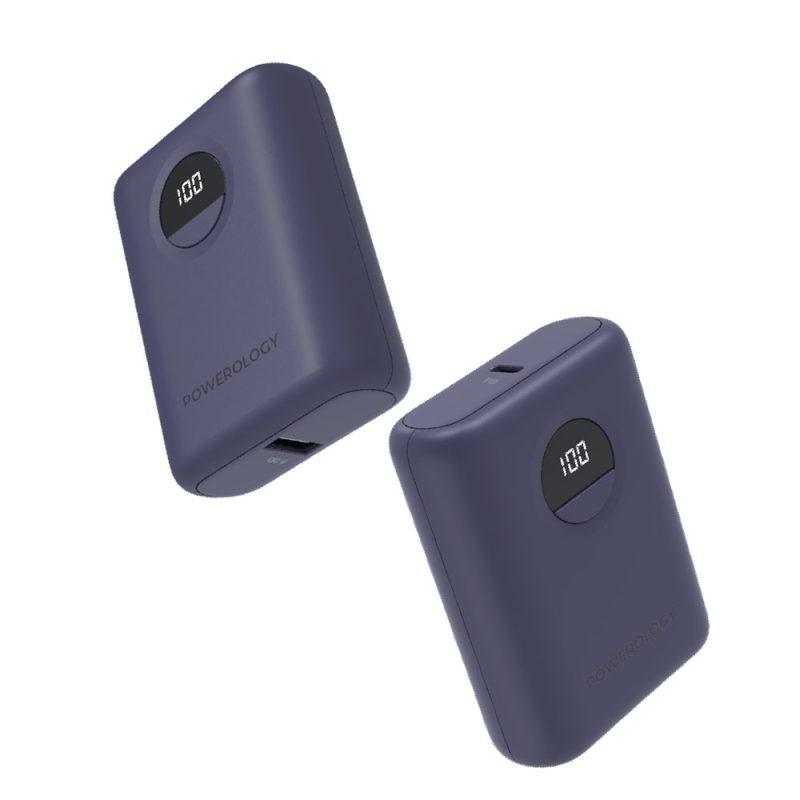 Powerology Ultra-Compact 10000 mAh Fast Charging Power Bank