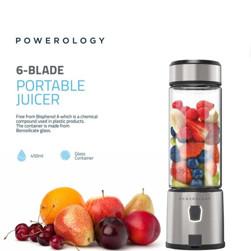 مخلوط-کن-6-تیغه-پاورولوجی-Powerology-مدل-P6BPJBK-توان-126-وات-3