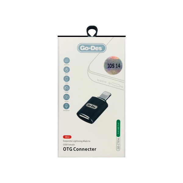 مبدل لایتنینگ OTG گو-دس مدل gd-ct056