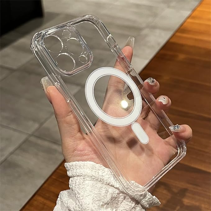 قاب شفاف مگ سیف برای iphone X/XS