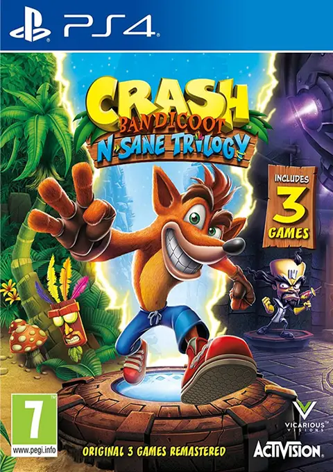 بازی Crash N'sane Trilogy برای PS4